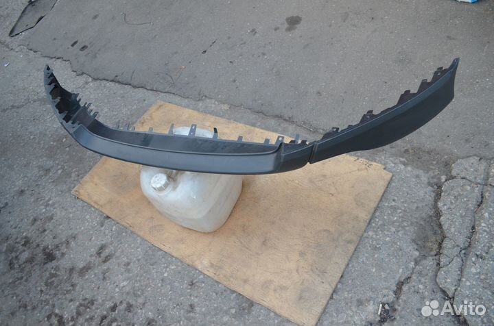 Юбка переднего бампера Ford EcoSport