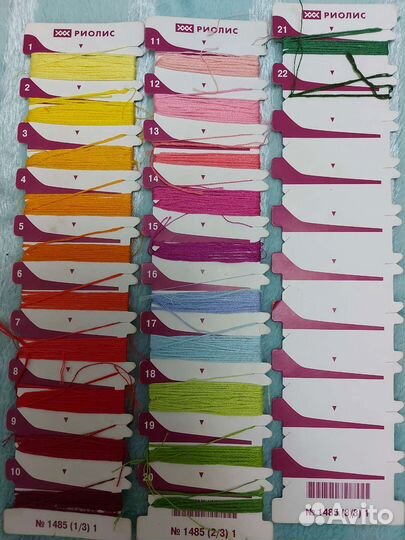 Вышивка крестом набор риолис