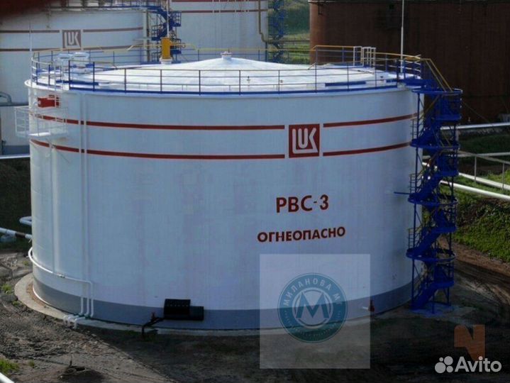 Рвс 80м3. Емкость от производителя