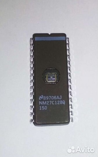 Микросхемы M27C256B, NM27128Q пзу с уф
