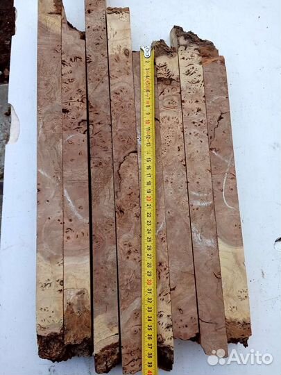 Брусок кап карагач дуб