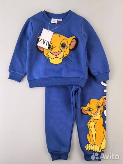 Костюм детский zara флис
