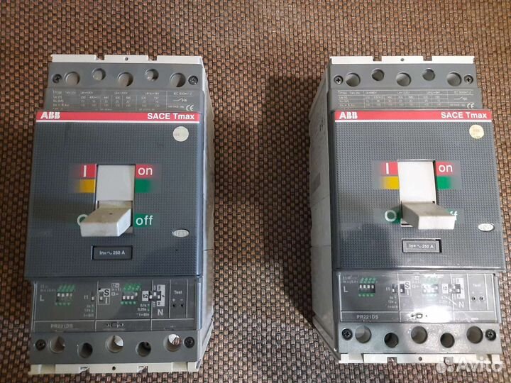 Автоматический выключатель ABB sace Tmax T4N 250 P