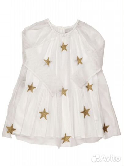 Платье stella maccartney kids stars dress