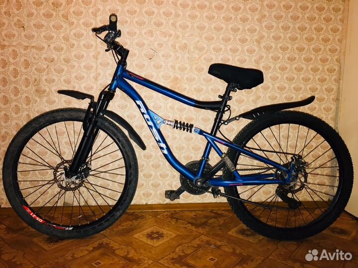 Велосипед горный Rush 26 почти новый