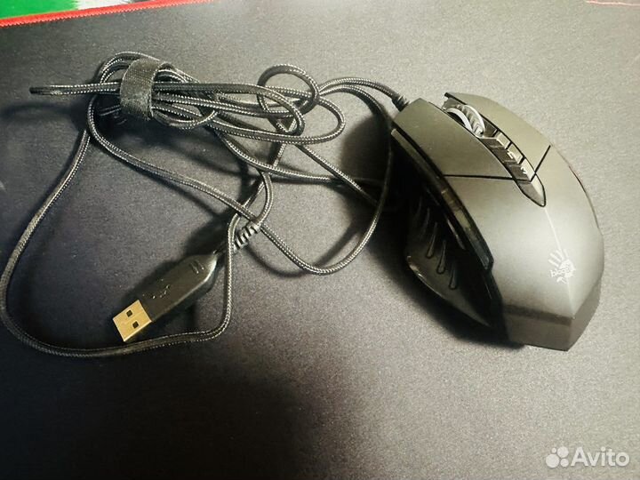 Игровая мышь + коврик (новые)