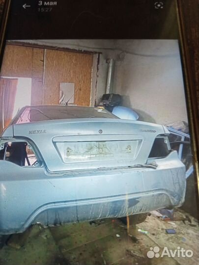 Задняя часть daewoo nexia в сборе