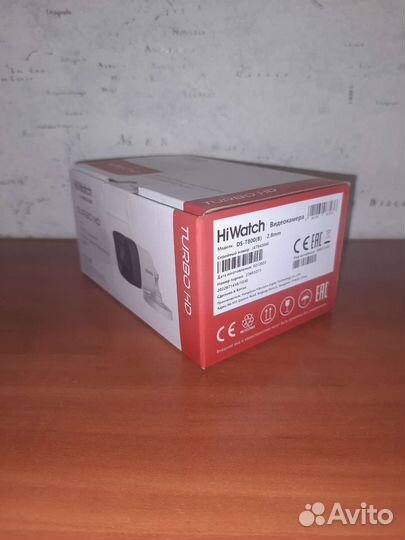 Видеокамера HD-TVI HI Watch DS-T800(b) 2.8 mm