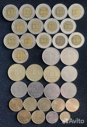 Монеты Венгрии и Хорватии
