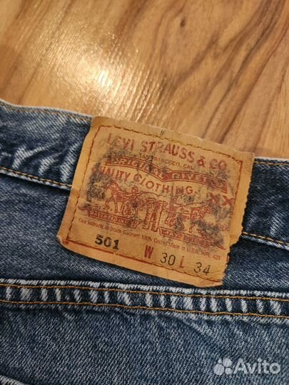 Джинсы Levi's 501 мужские