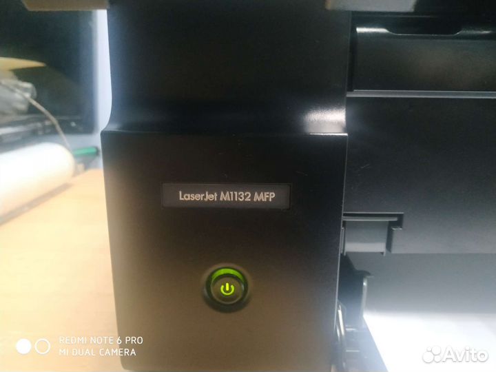 Мфу лазерное HP 1132. Рабочее