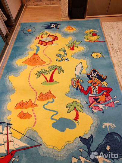 Ковер детский морской 163х240