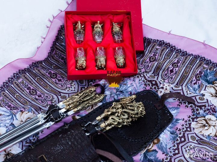 Стопки Рюмки подарочные