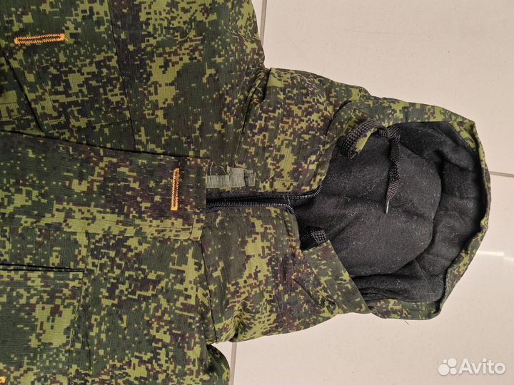 Костюм тактический горка зима пиксель на флисе