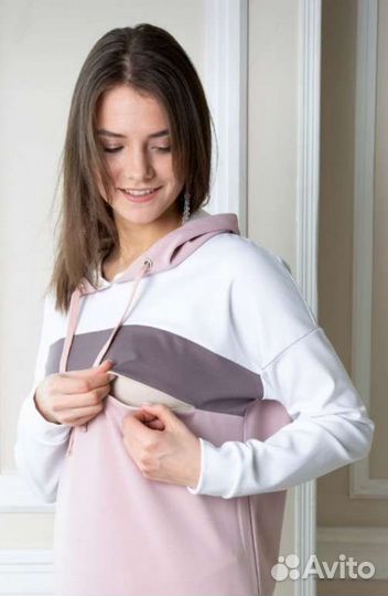 Платье для беременных и кормящих 46