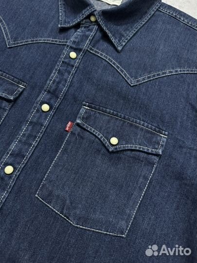 Джинсовая Рубашка Levis Standard Fit оригинал