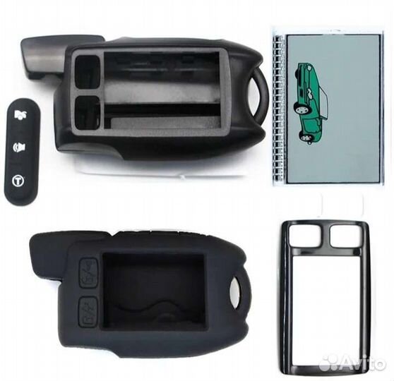 Брелок Tomahawk 9.5 / 9.9 Корпус. Кнопки. Дисплей