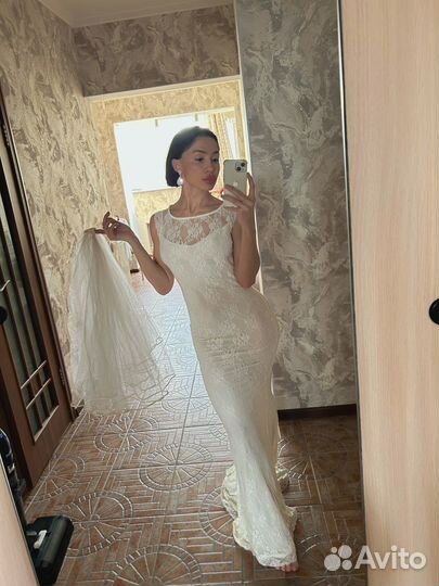 Платье вечернее/свадебное в пол