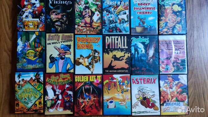 Картриджи Sega