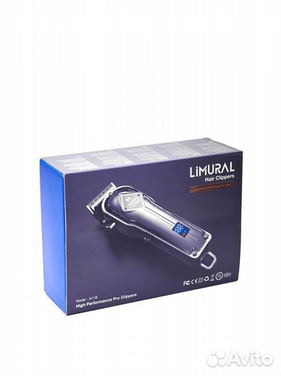 Машинка для стрижки волос limural Hair Clippers K1