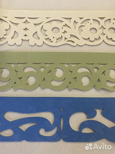 Декоративная планка карниза. Фигурный ламбрекен