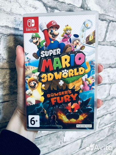 Nintendo switch игра Super Mario 3D Worlds