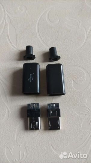 Разъем micro usb под провод