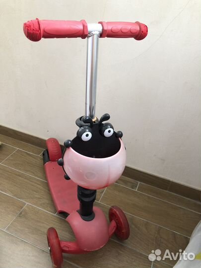 Самокат 3х колесный
