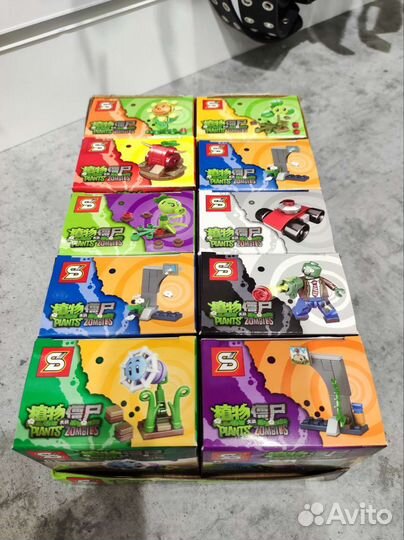 Конструктор Растения против зомби (Lego аналог)