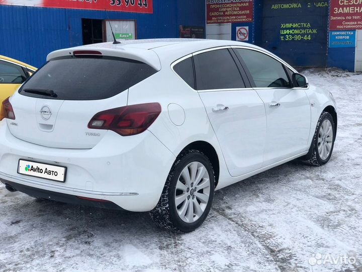 Opel Astra 1.4 AT, 2012, 212 900 км