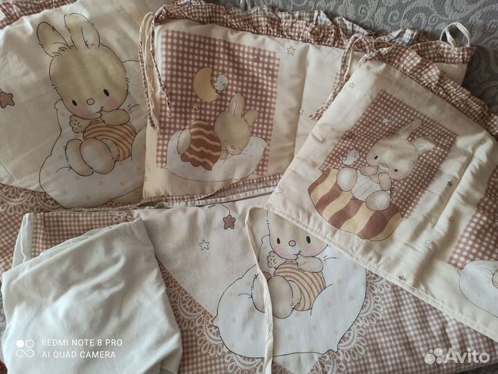 Бортики в кроватку