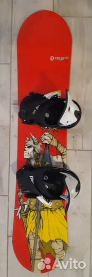 Сноуборд Rossignol 116 см +боты Salomon 35 размер