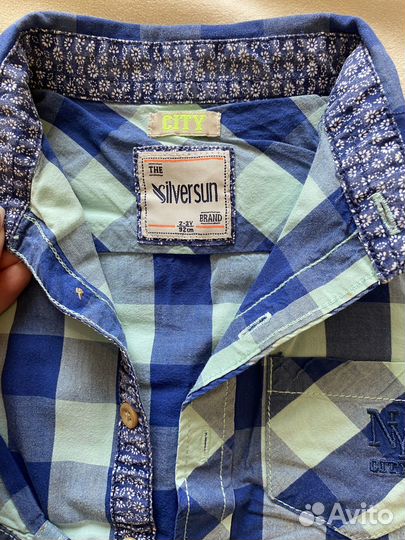 Рубашка для мальчика 92