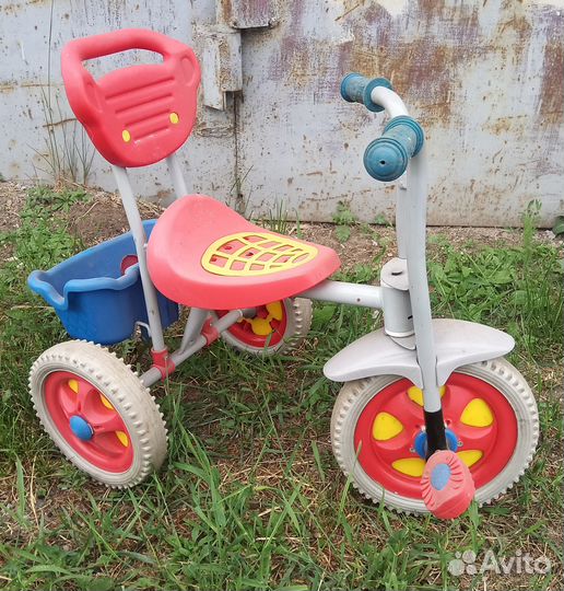 Детский трехколесный велосипед бу.для дома