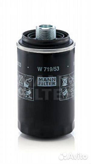 Mann-filter W719/53 Фильтр масляный