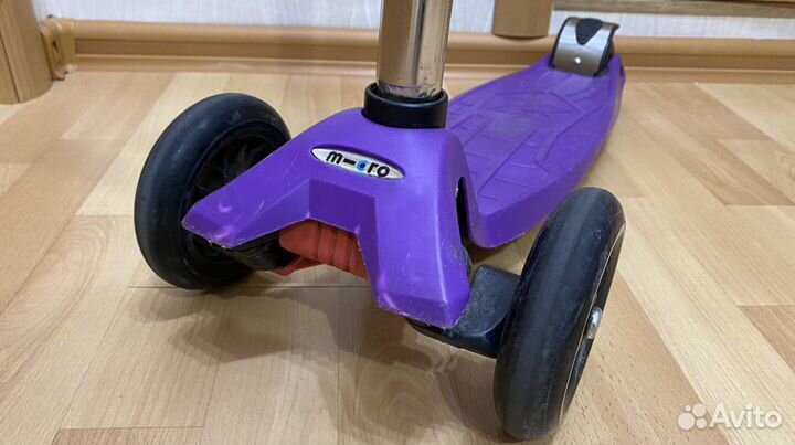 Самокат трехколесный micro maxi