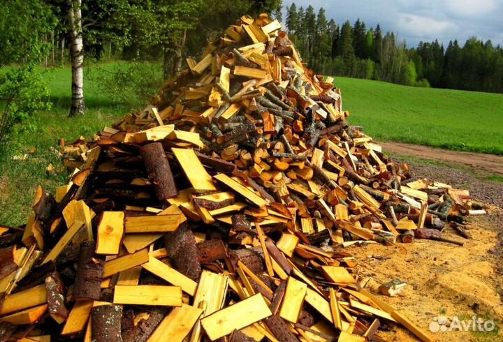 Дрова наколотые