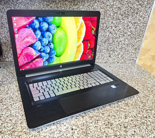 Супер Мощный HP/17.3/IPS/Core i7-6700HQ/8GB/SSD