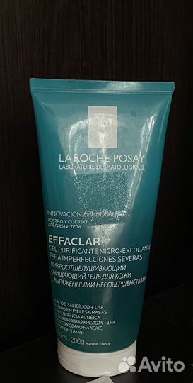 Гель для умывания la roche effaclar
