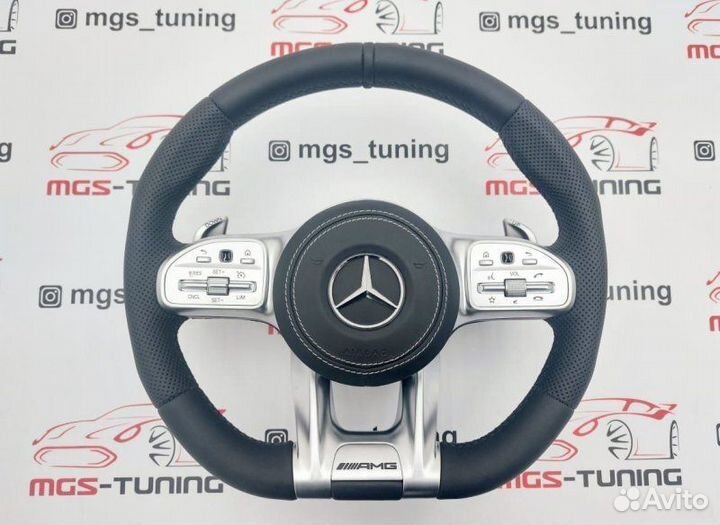 Руль E63 AMG Кожа на E-Class W213