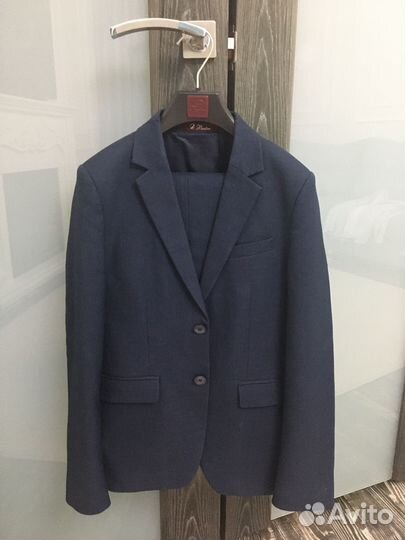 Школьный костюм для мальчика 152 синий