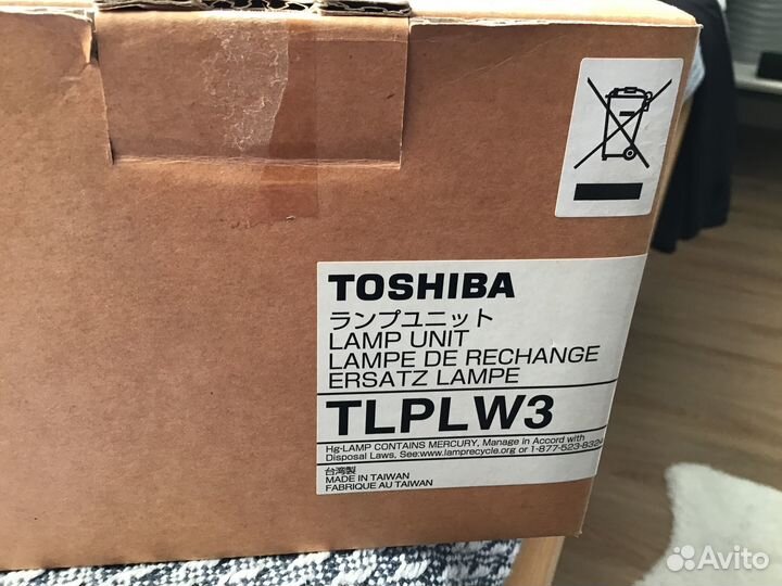 Лампа для проектора toshiba