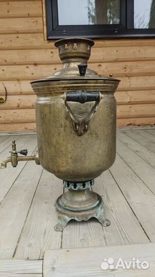 Самовар на дровах СССР бу