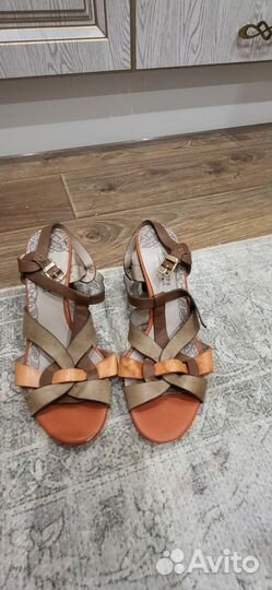 Босоножки женские 37 размер натуральная кожа