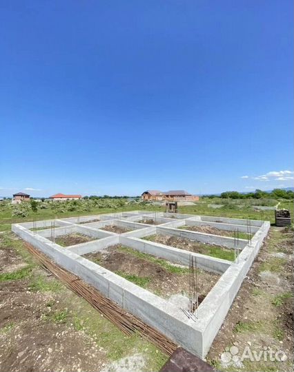 Фундамент Бетонные работы отмостка парковка