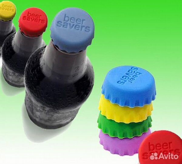 Крышки силиконовые для бутылок