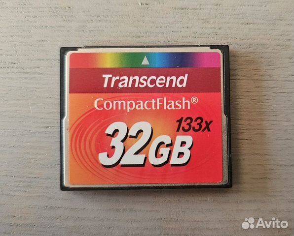 Карта памяти Transcend compact flash 32 GB