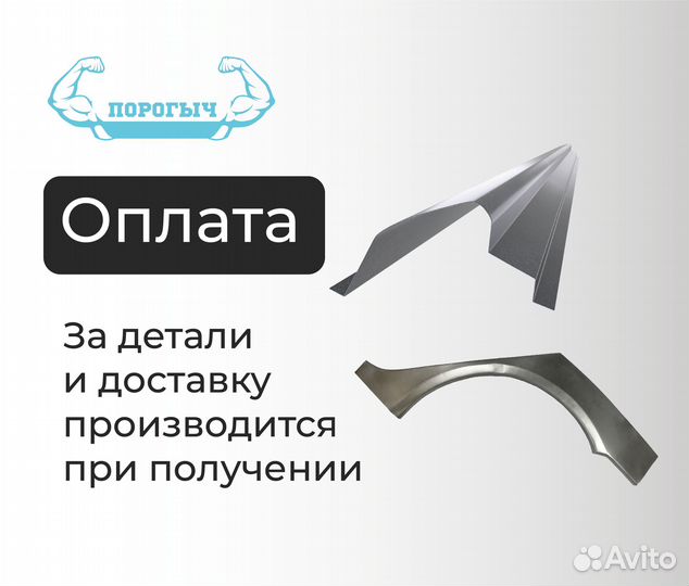 Пороги и арки Renault Logan 1 Курган