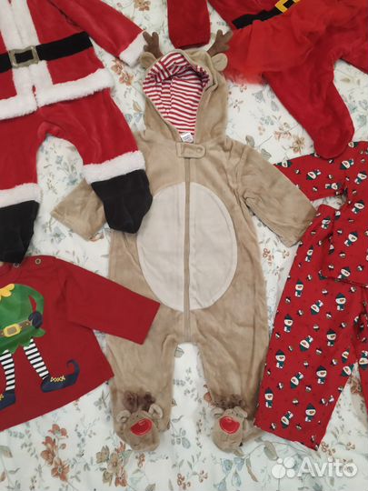 Новогодний костюм для мальчика и для девочки