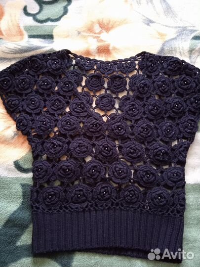 Жилетка женская вязаная 46 48